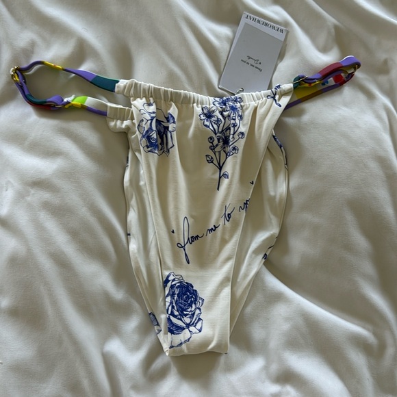 WeWoreWhat ruched bikini bottom - Picture 1 of 4